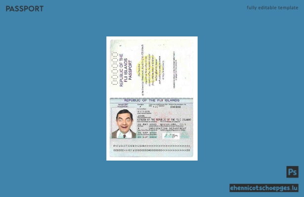 Fiji-Passbeispiel (Vorschau)